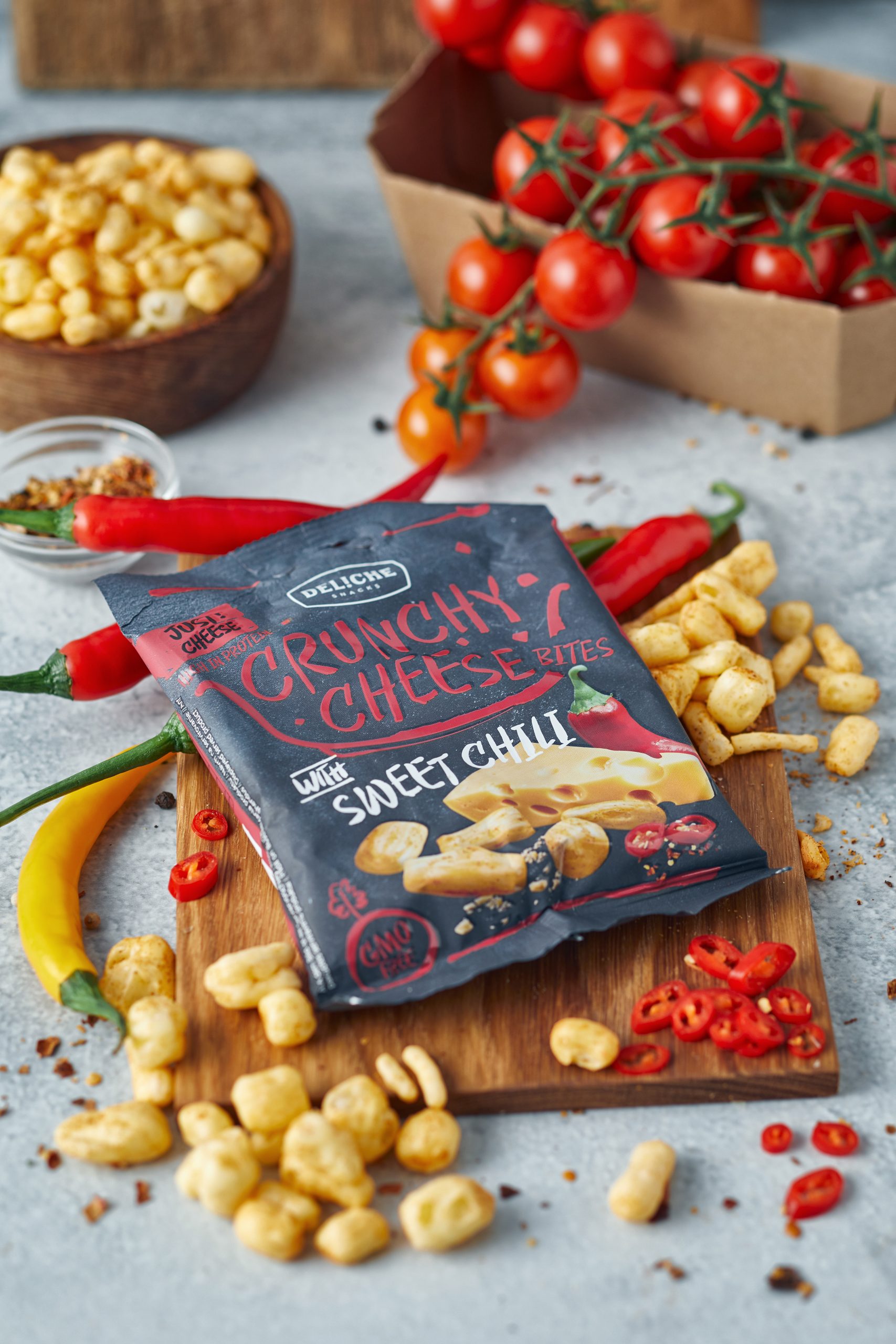 Crunchy Cheese “Deliche” with Sweet Chili