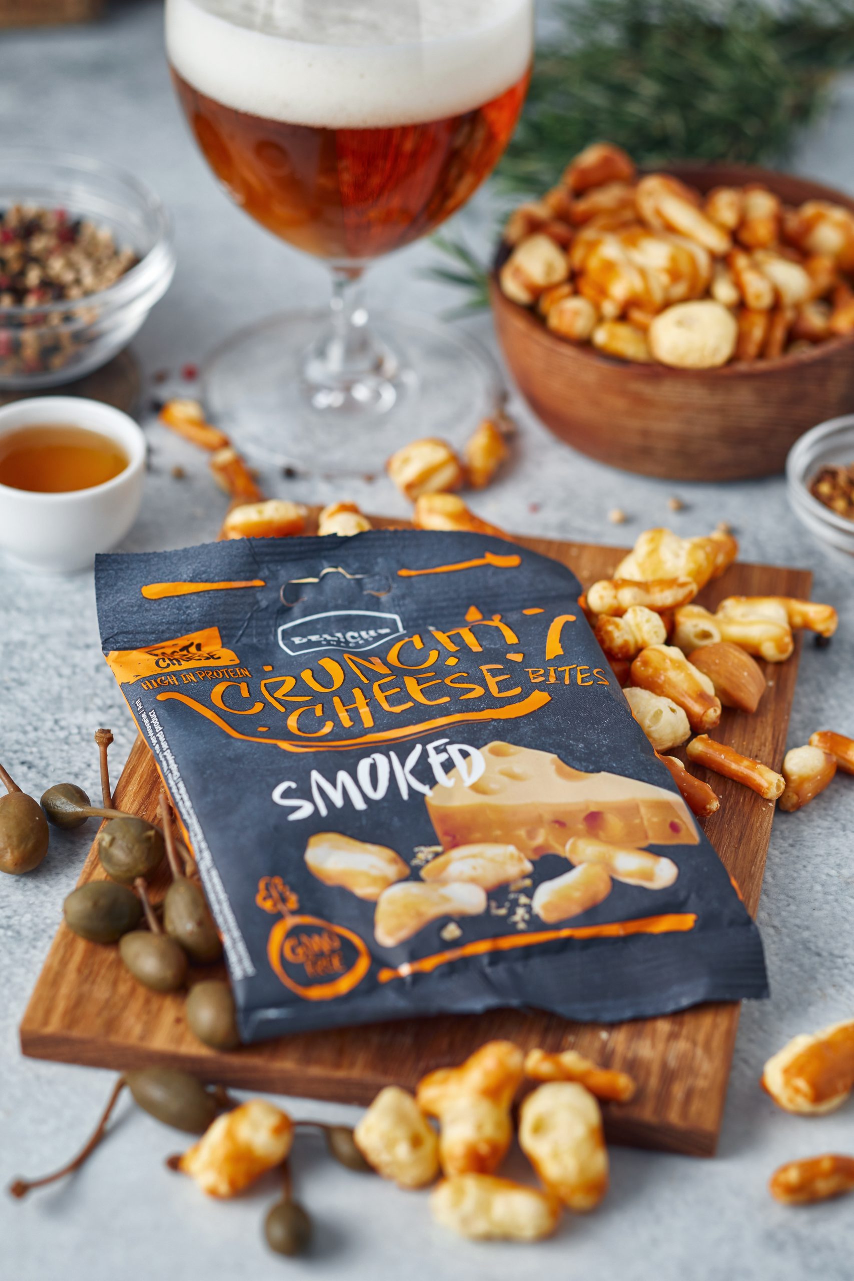 Smoked “Deliche” Crunchy Cheese