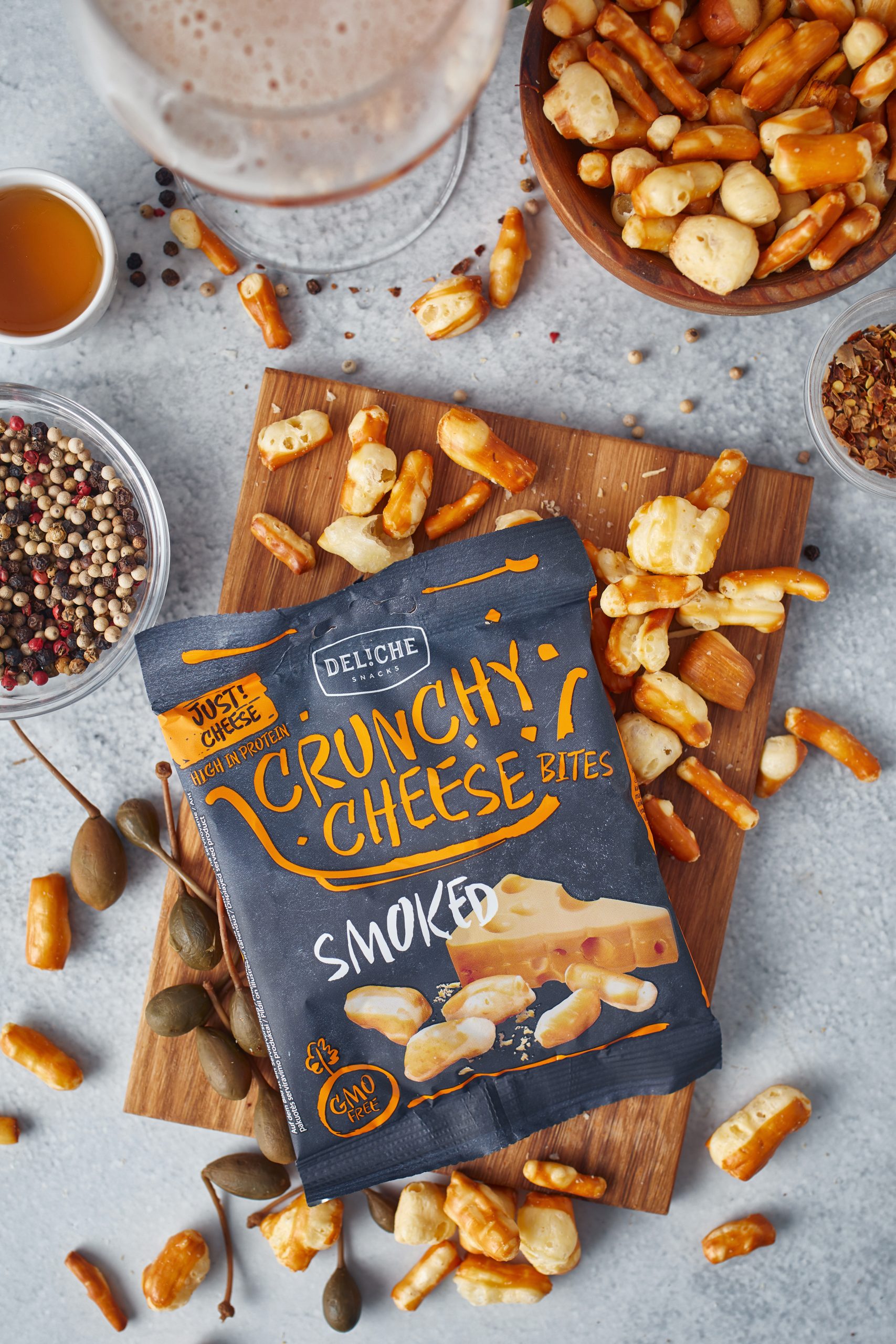 Smoked “Deliche” Crunchy Cheese