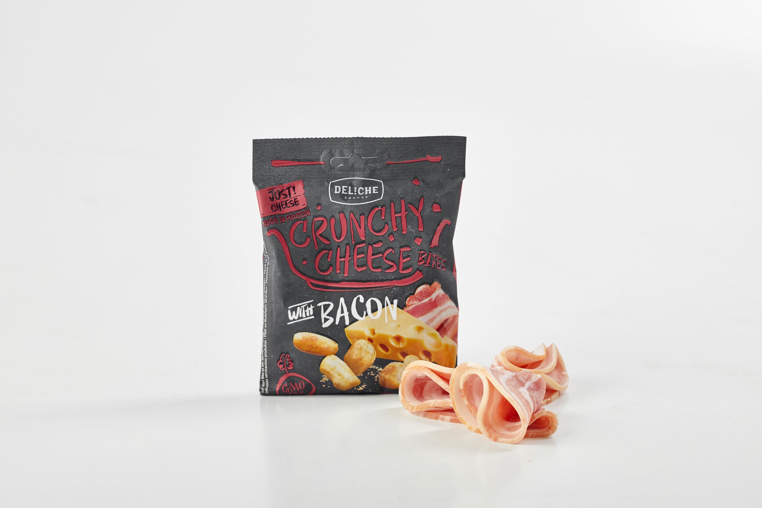 Crunchy Cheese “Deliche” with Bacon