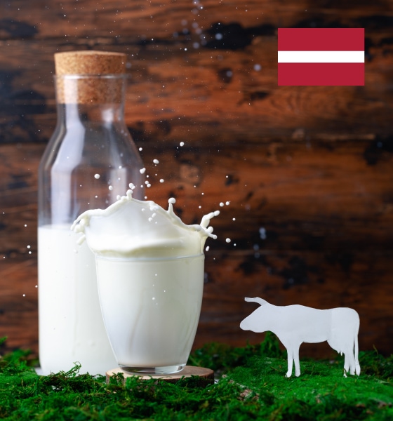 Naturally crafted from high-quality Latvian diary