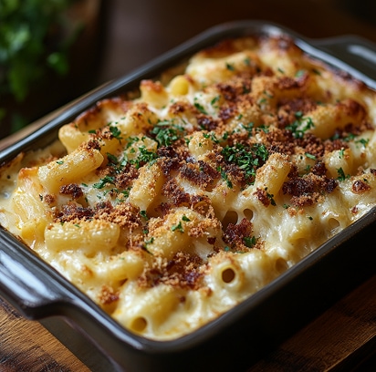 Smoky Mac and Cheese Bake
